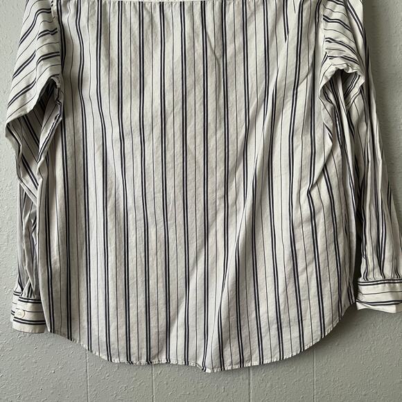 Vintage Essential Elements Shirt Womens 8 Cotton Professional Career Workwear - Picture 8 of 11